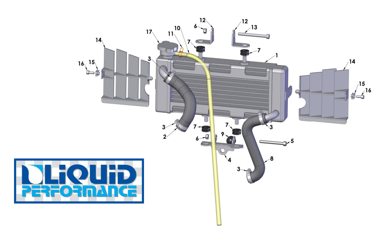 2016 Cobra 50JR Parts – Coolant System