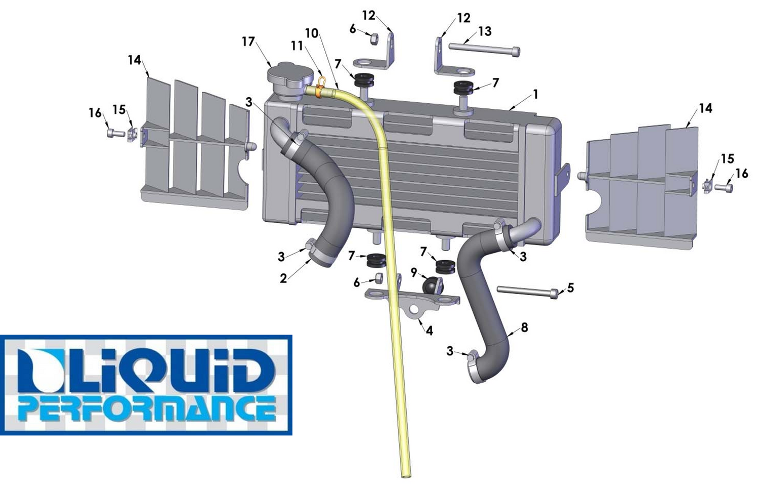 2016 Cobra 50P3 Parts – Coolant System