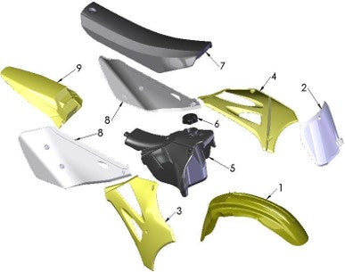 2016 Cobra CX65 Parts – Bodywork