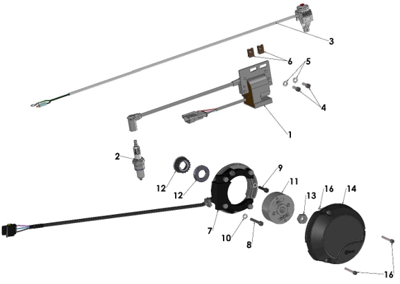 2017 Cobra 50FWE Parts – Electrical System