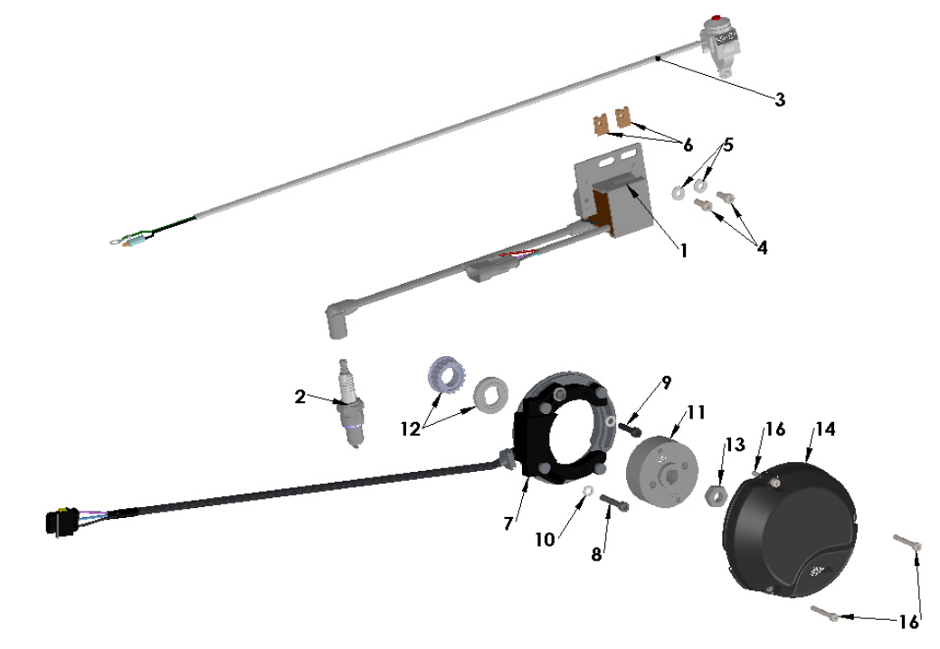 2017 Cobra 50P3 Parts – Electrical System