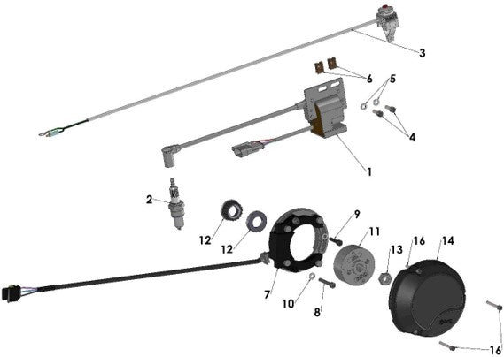 2017 Cobra 50SR (King) Parts – Electrical System