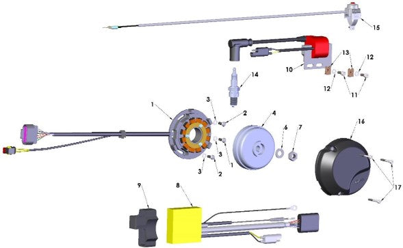 2017 Cobra CX65 Parts – Electrical System