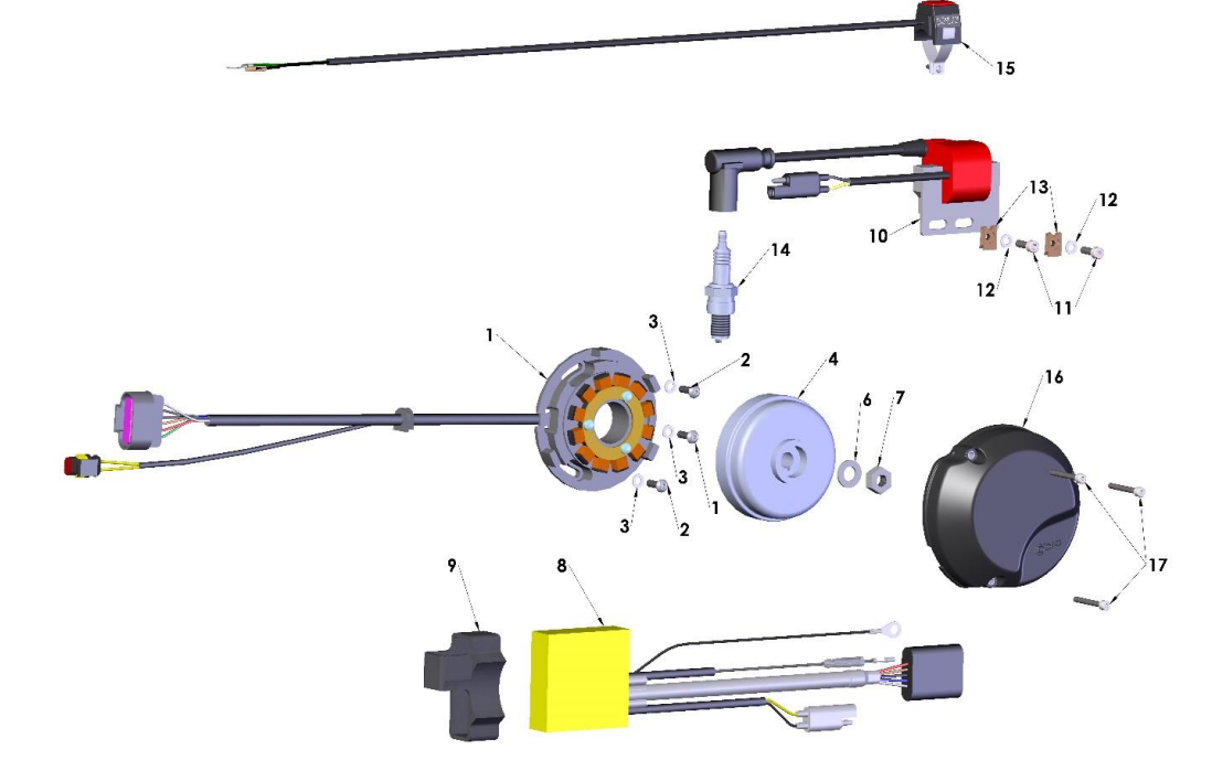 2019 Cobra CX65 Parts - Electrical System