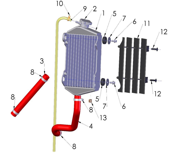 2020-CX50FWE Parts- Coolant System