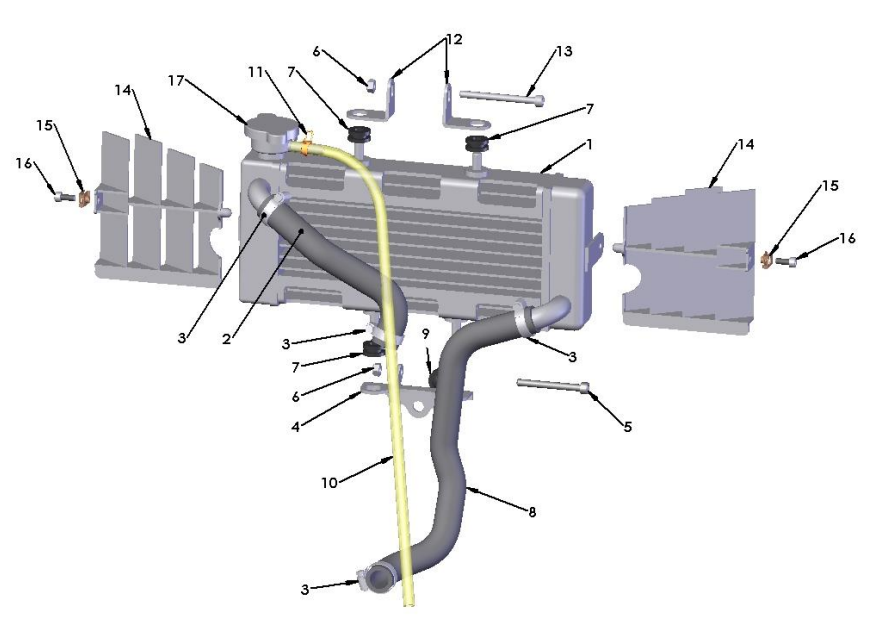 2020-CX50JR Parts- Coolant System