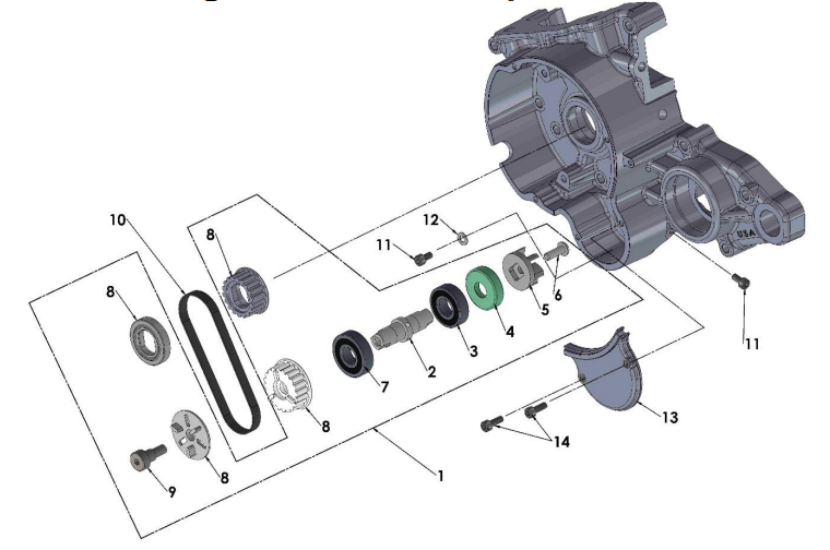 2020-CX50P3 Parts- Engine- Water Pump