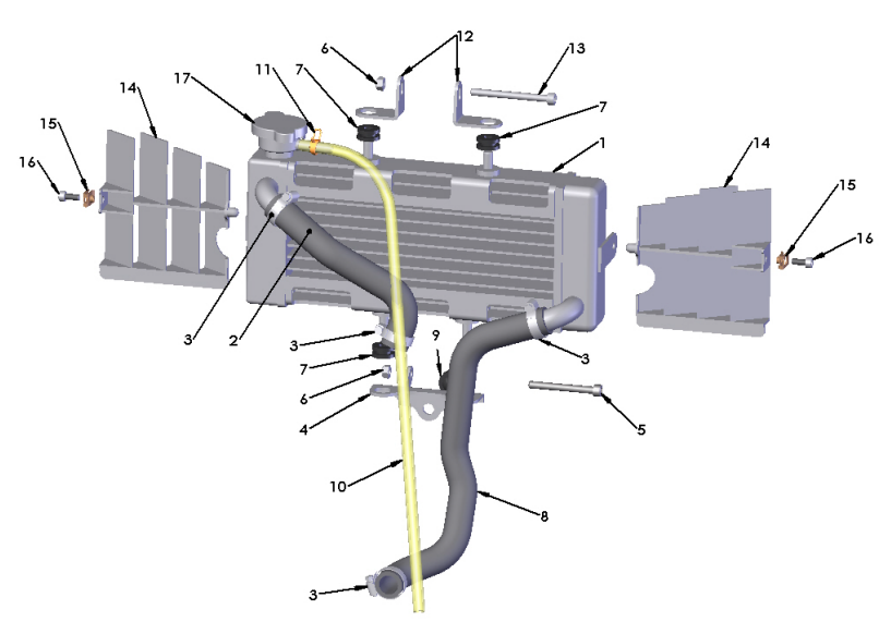 2021-CX50P3 Parts- Coolant System