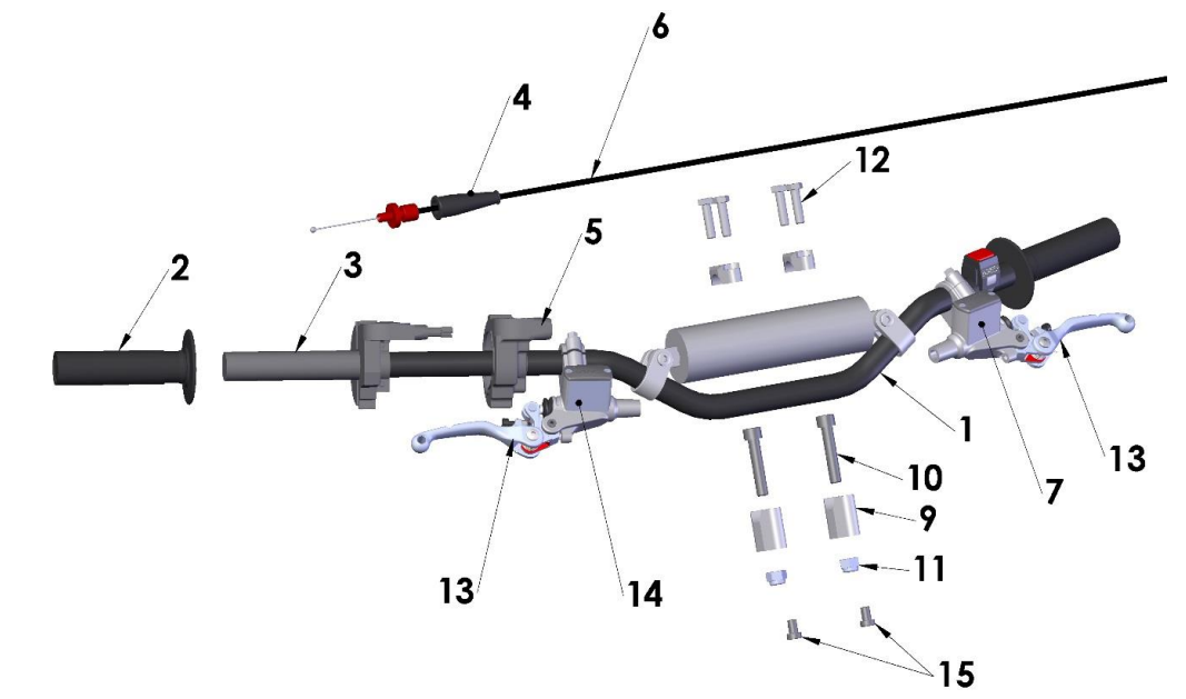 2021-CX65 Parts- Bars and Controls