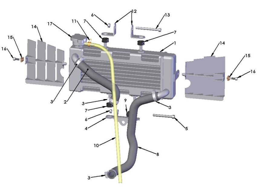 2022-CX50JR Parts- Coolant System