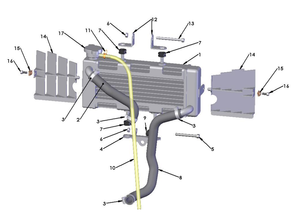 2022-CX50P3 Parts- Coolant System