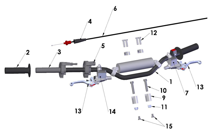 2022-CX65 Parts- Bars and Controls