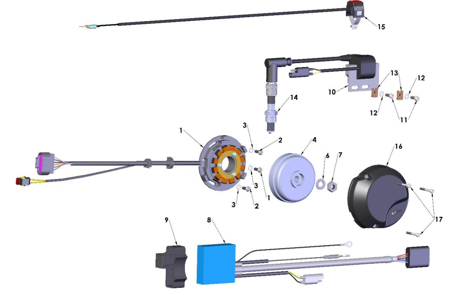 2022-CX65 Parts- Electrical System