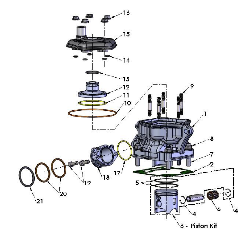 2022-CX65 Parts- Engine- Top End