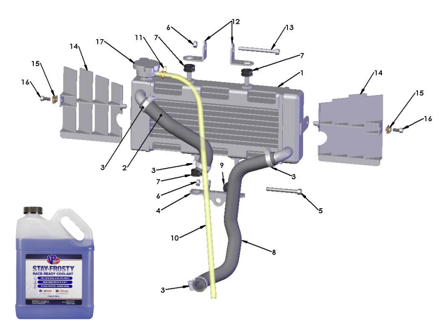 2023 CX50JR Parts- Coolant System