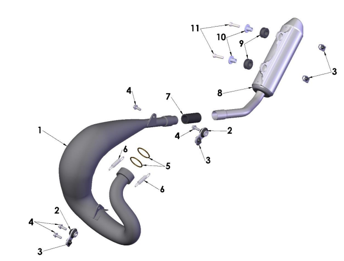 2023 CX65 Parts- Exhaust System