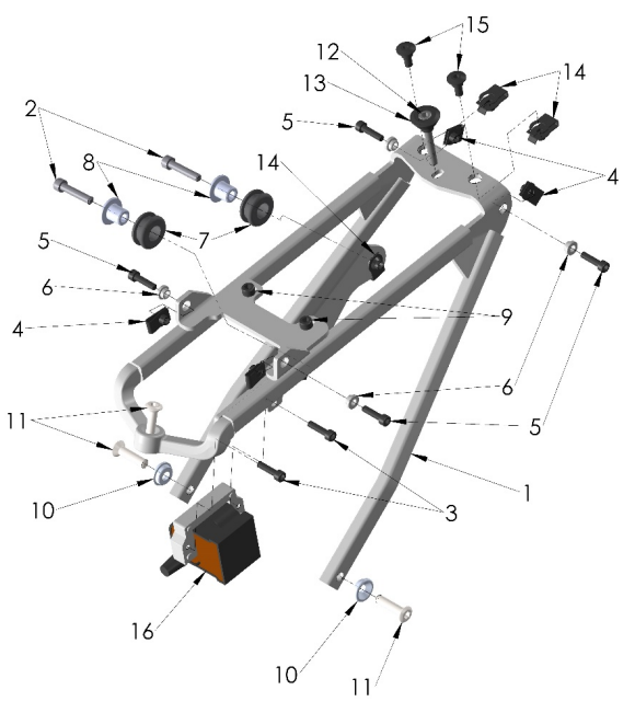 2024 CX50FWE Parts – Frame II