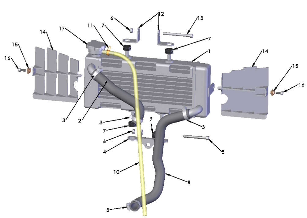 2024 CX50JR Parts - Coolant System