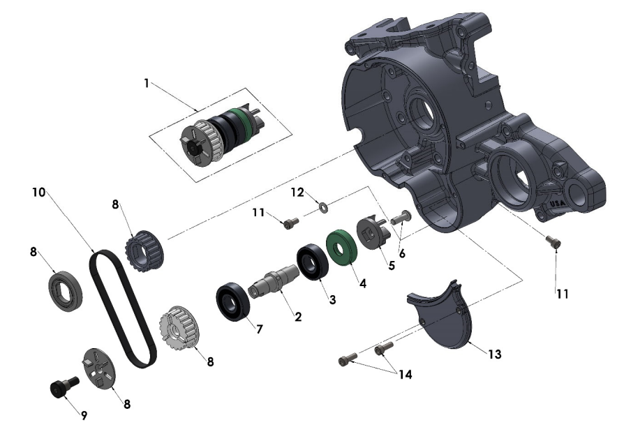 2024 CX50SR Parts – Engine – Water Pump