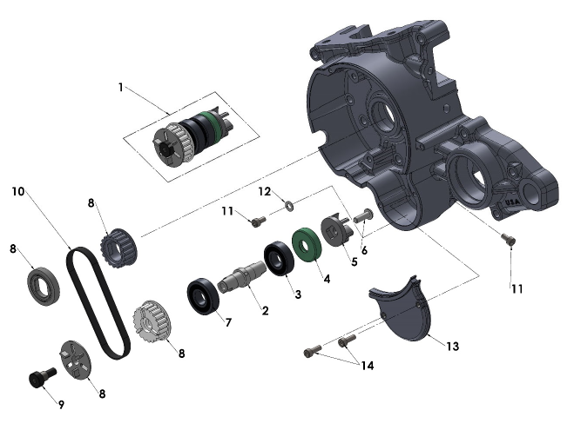 2025 CX50FWE Parts – Engine – Water Pump