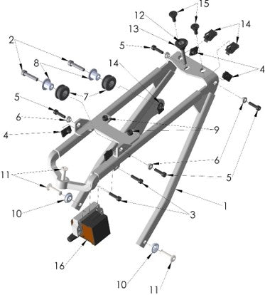 2025 CX50FWE Parts – Frame II