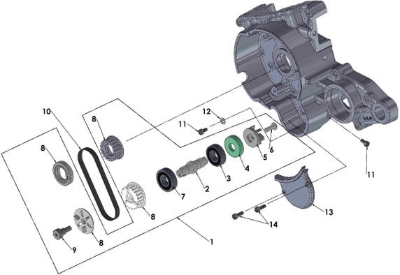 2025 CX50JR Parts – Engine – Water Pump