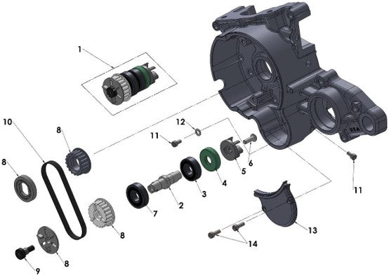 2025 CX50SR Parts – Engine – Water Pump