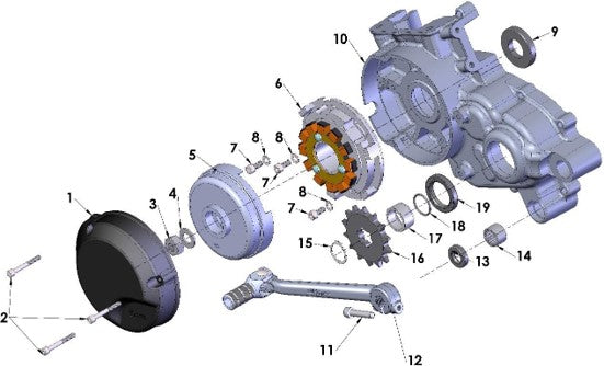 2025 CX65 Parts – Engine – Ignition Side