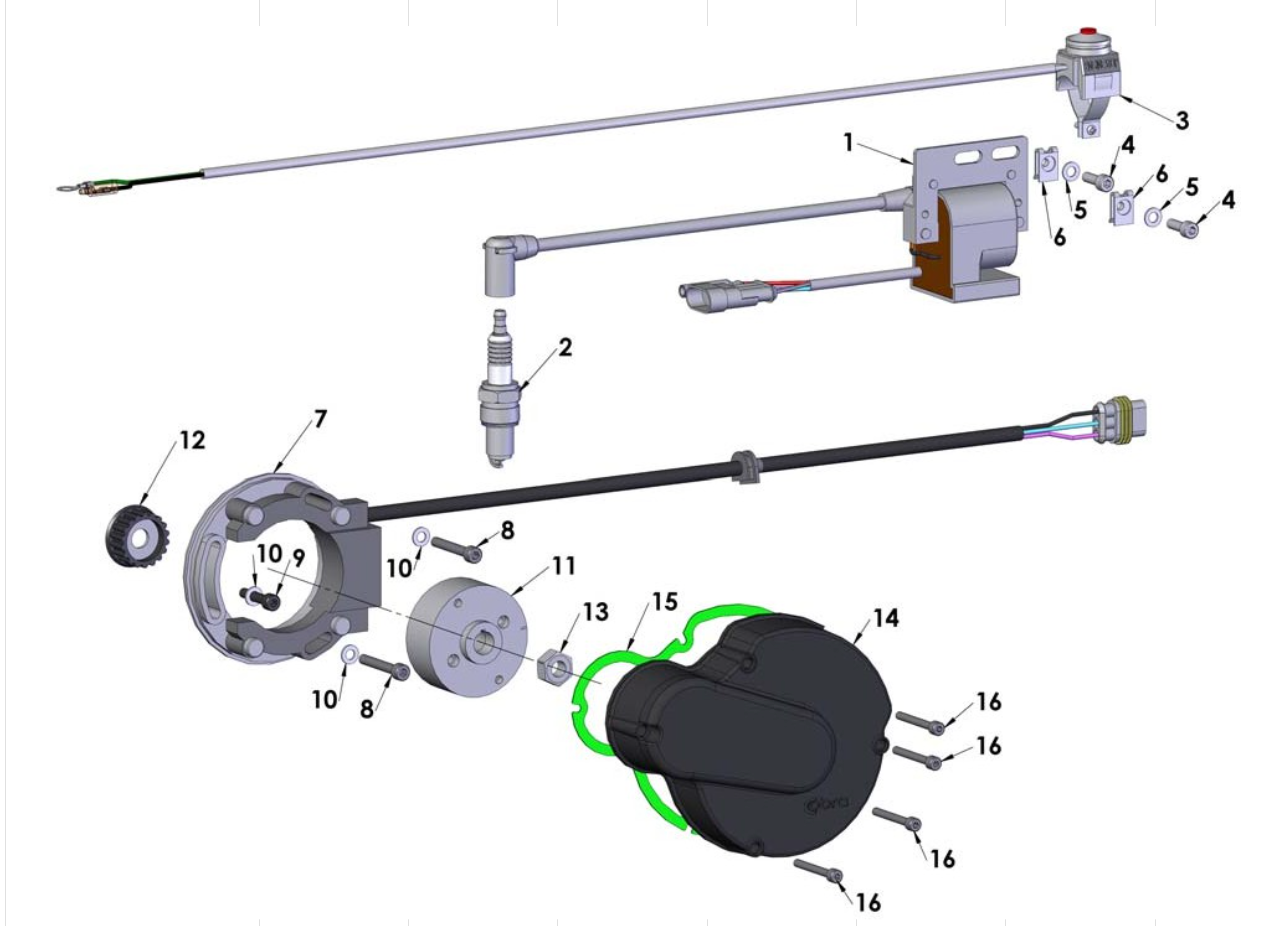 2012 Cobra 50SR (King) Parts – Electrical System