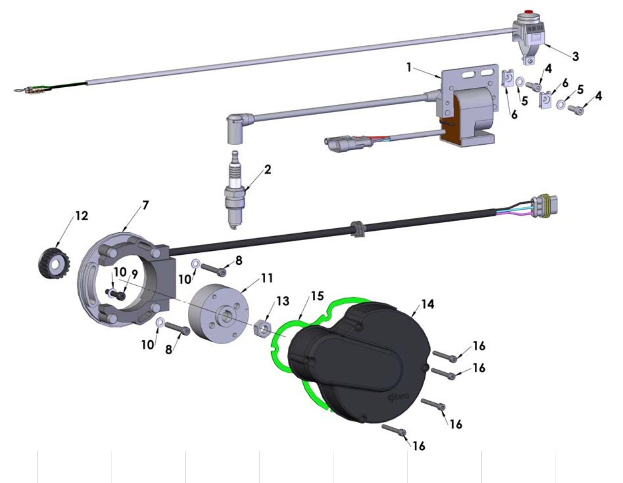 2012 Cobra 50 Big Wheel Parts – Electrical System