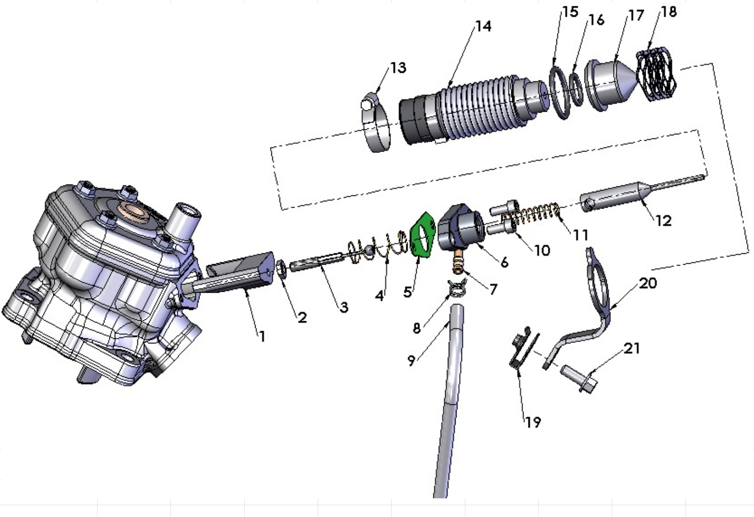 2014 Cobra CX65 Parts – Engine – Power Valve