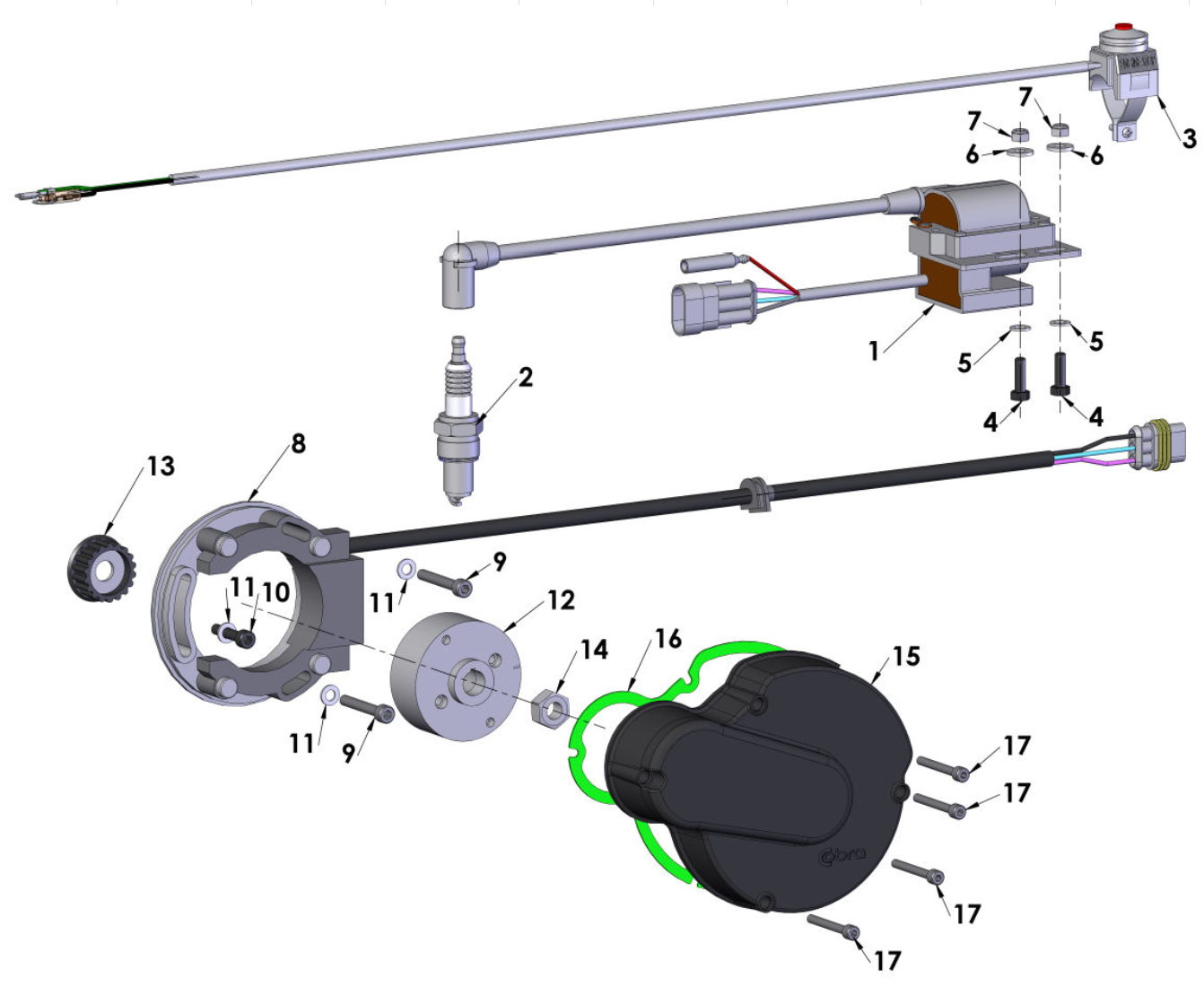 Cobra 50JR 2015 Parts – Electrical System