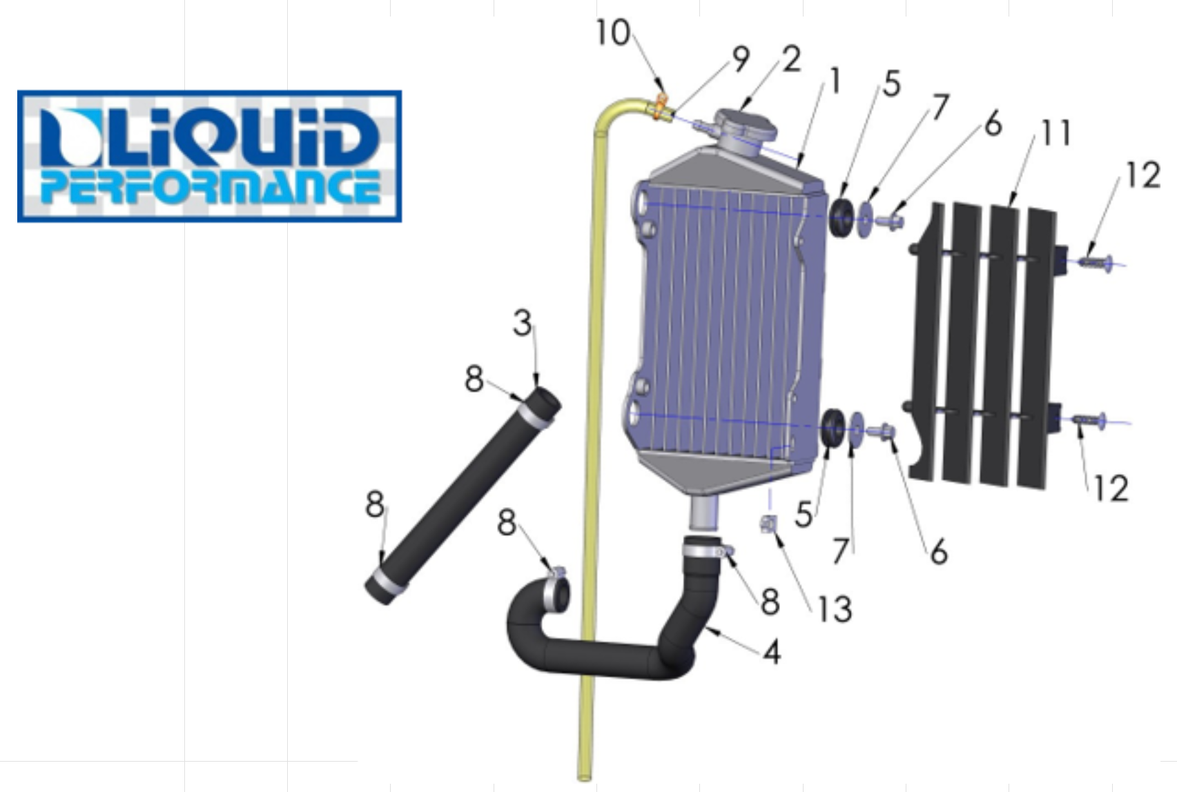 Cobra 50SR (King) 2016 Parts – Coolant System