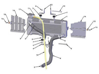 BRACKET ASSY BOTTOM RAD - JR/P3