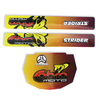 Cobra Strider Bike Stickers